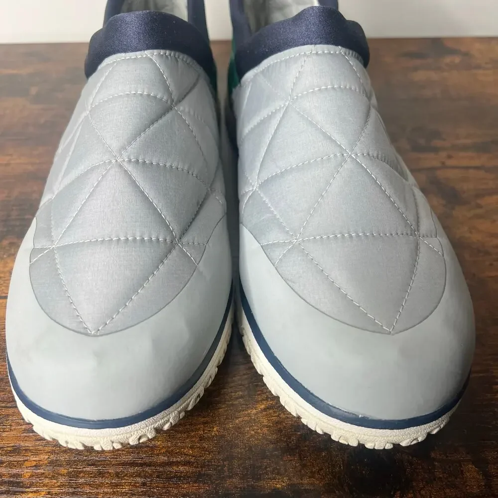 L.L.‎ Bean Ultralight PrimaLoft Slip-Ons Green Grey Men's 12 Medium *No Insert*